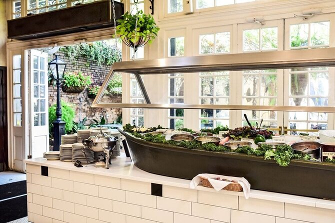 Court of Two Sisters Live Jazz Brunch Buffet with Mimosa - Cold Seafood and Creole Sauces: Start Light, Then Go Bold