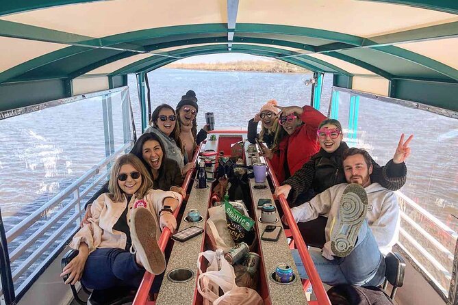 Freaky Tiki Boat Bayou Tour: Near New Orleans with Bathrooms - The vibe onboard: music, dancing, and the BYOB factor
