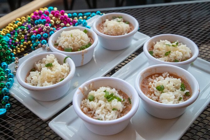 French Quarter walking Food Tour: Signature Tastes of New Orleans - Bourbon Street to St. Louis Cathedral: Food Stories in Real Scenery