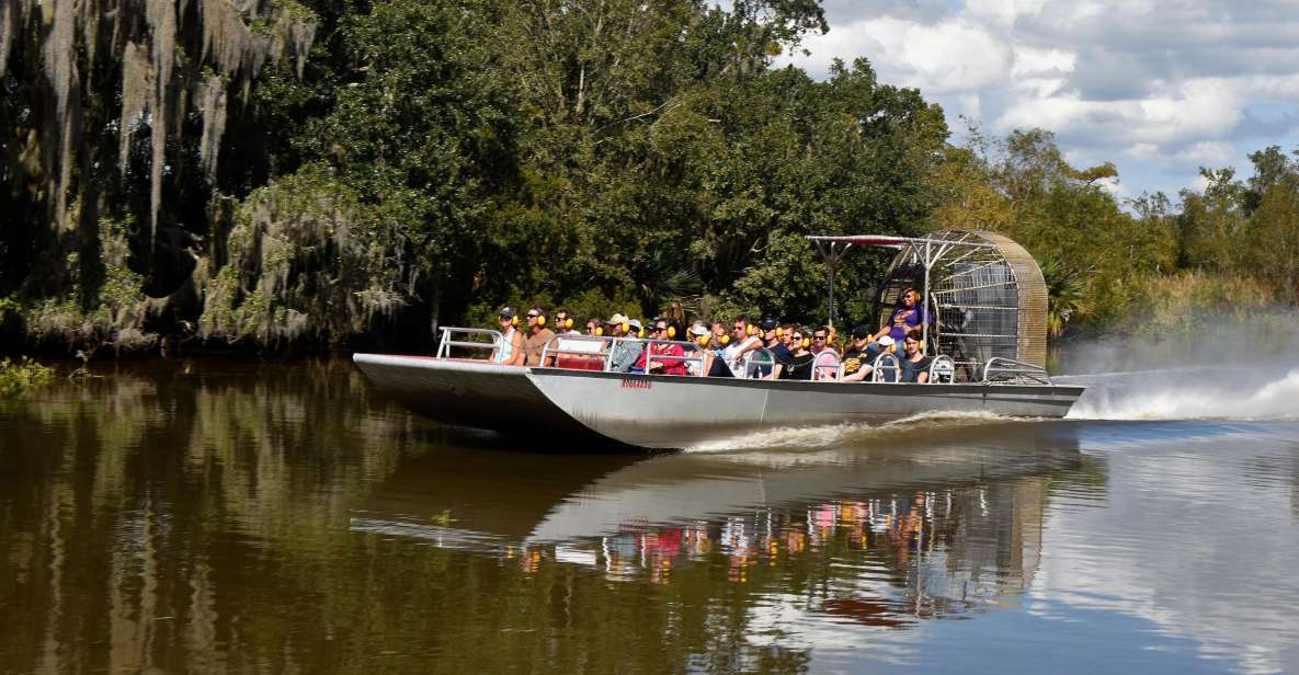From Lafitte: Swamp Tours South of New Orleans by Airboat - Quick hits before you book