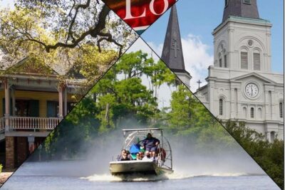 New Orleans City, Cemetery and Swamp Full-Day Tour - Barataria Preserve swamp time: covered boat or airboat thrills