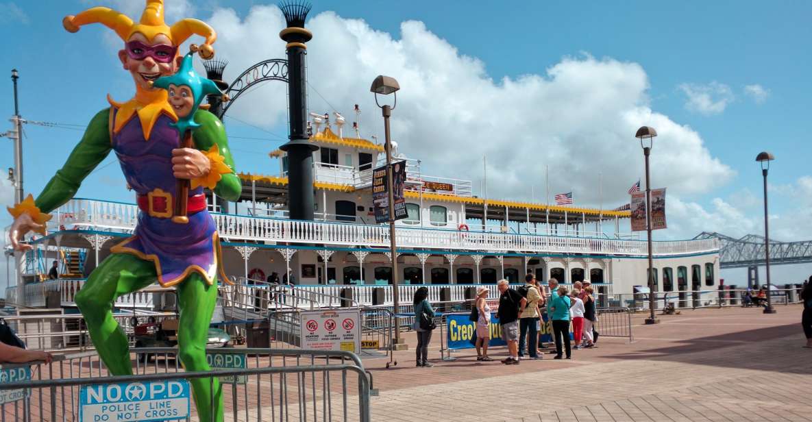 New Orleans: Creole Queen History Cruise with Optional Lunch - Key takeaways before you go