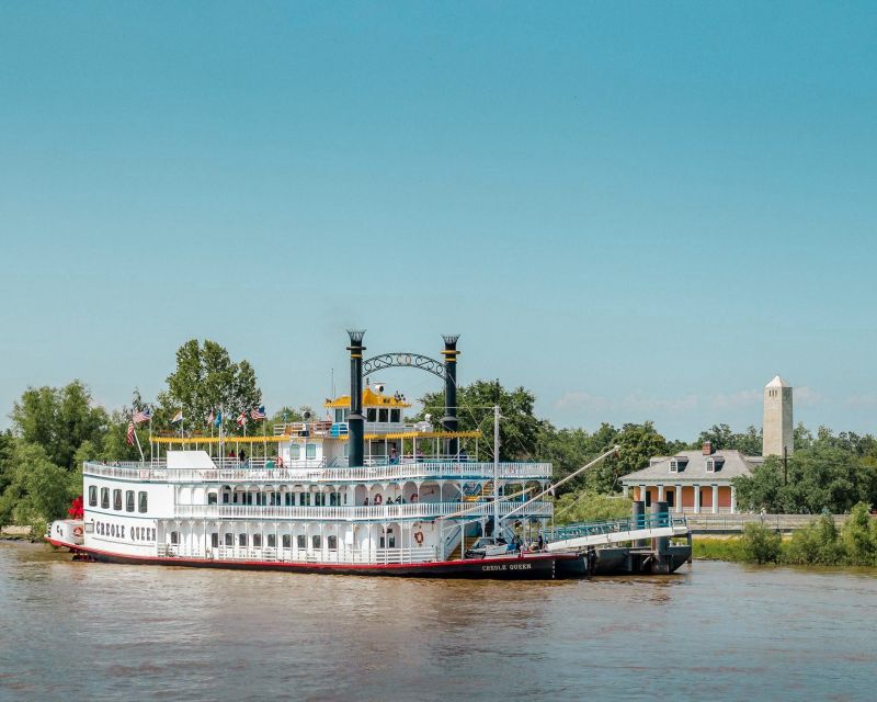New Orleans: Creole Queen History Cruise with Optional Lunch - Where you meet the Creole Queen at Riverwalk/Canal Street