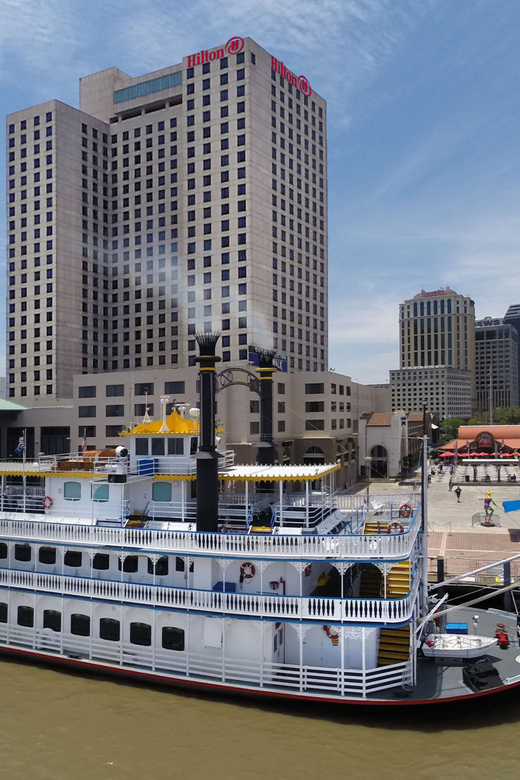 New Orleans: Creole Queen Weekend Morning Jazz Cruise - Old-school Paddlewheeler Vibes, Modern Morning Comfort