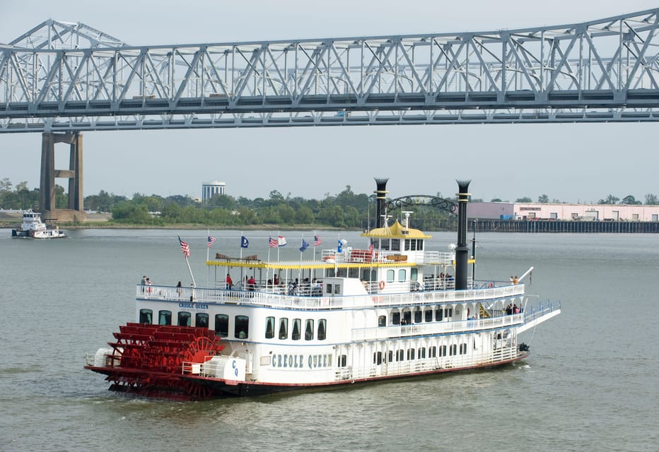 New Orleans: Creole Queen Weekend Morning Jazz Cruise - River Views and the Route: Riverwalk, Skyline, and Jackson Square