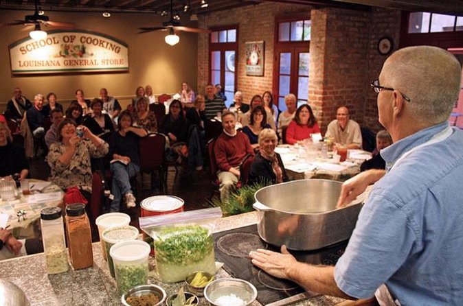 New Orleans Demonstration Cooking Class with Meal - Creole classics in a show setting at New Orleans School of Cooking