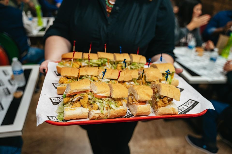 New Orleans: French Quarter Food History Walking Tour - Muffuletta and boudin balls: the meaty originals