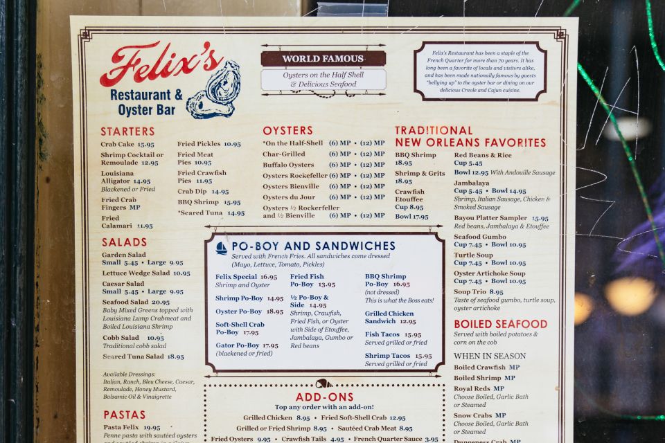 New Orleans: French Quarter Food Tour with Tastings - Diet, Comfort, and Who This Tour Fits Best