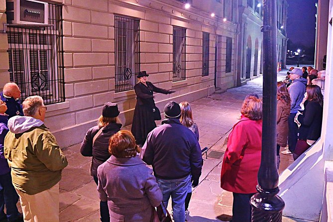 New Orleans Ghost, Vampire, Witch, Voodoo, and Mystery Tour - Bourbon Street and Royal Street at night: vampires, curses, and side alleys