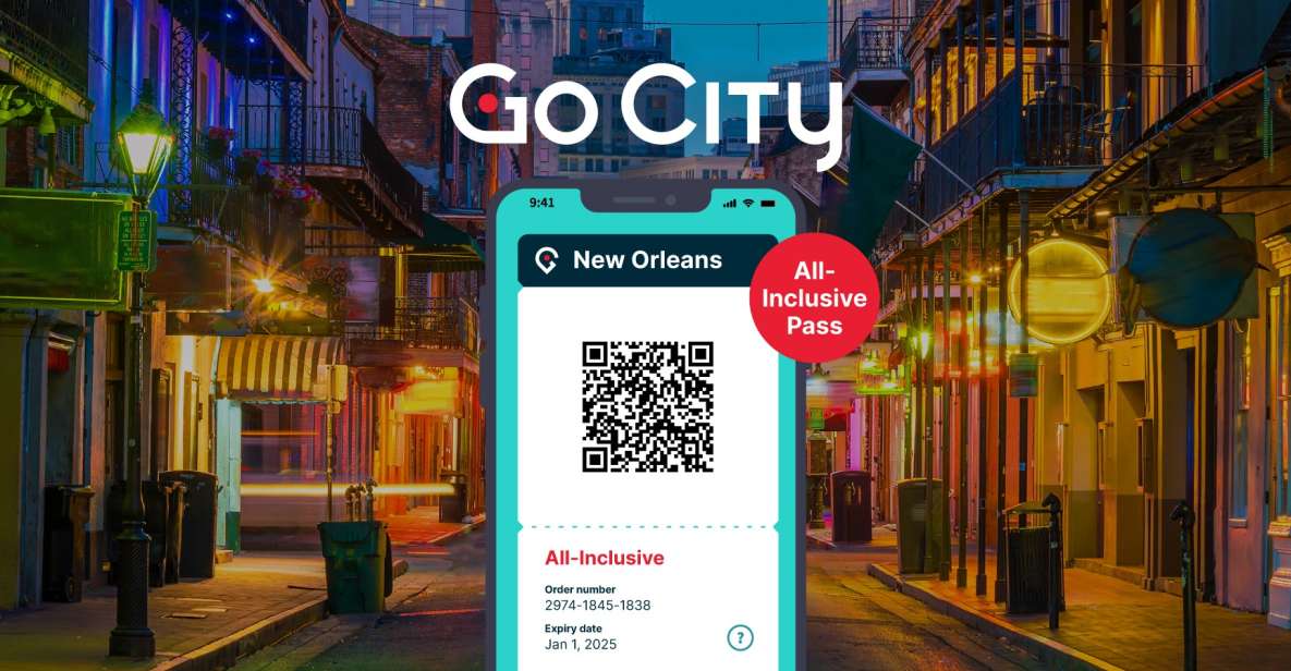 New Orleans: Go City All-Inclusive Pass with 25+ Attractions - Key things to know before you buy