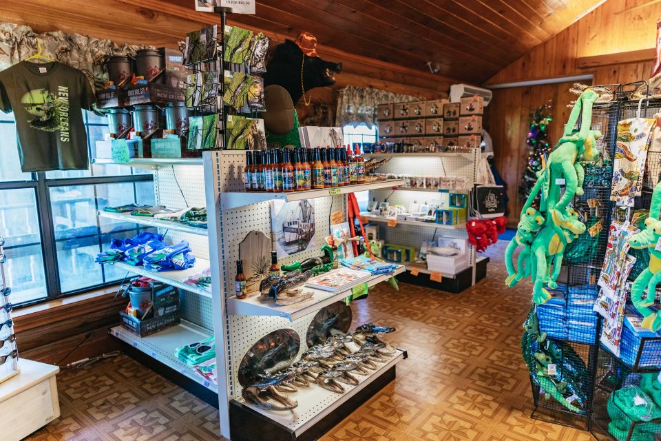 New Orleans: Guided Swamp Cruise by Tour Boat - The marshmallow moment and holding a baby alligator