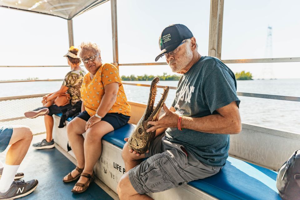 New Orleans: Guided Swamp Cruise by Tour Boat - Where you’ll go before and after: timing, drop-offs, and on-site amenities