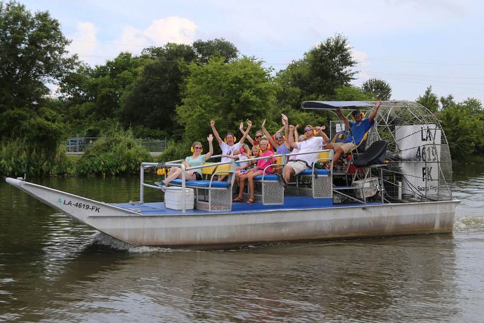 New Orleans: High Speed 16 Passenger Airboat Ride - Safety and Comfort: Open-Air Reality Check