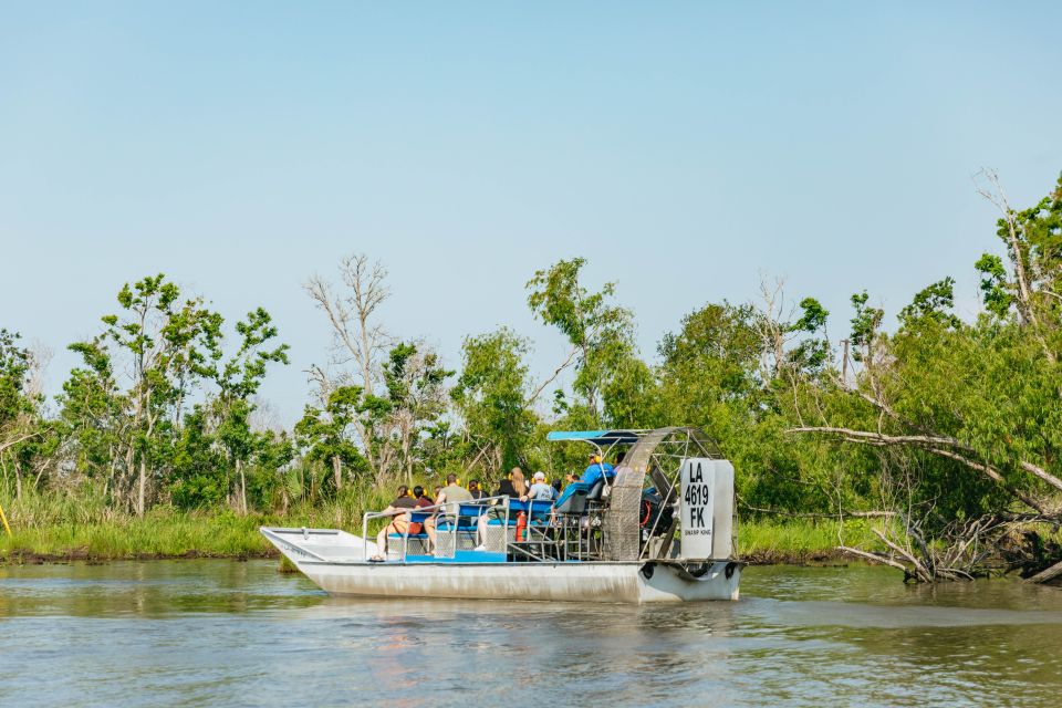 New Orleans: High Speed 9 Passenger Airboat Tour - New Orleans Swamps at High Speed: What This Airboat Tour Feels Like