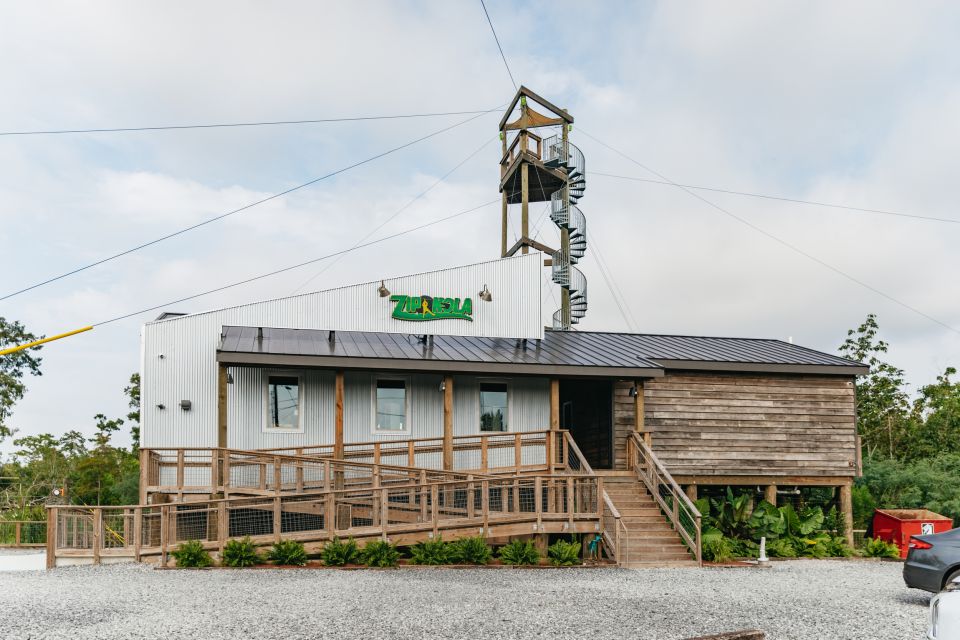 New Orleans: Swamp Zipline Tour - Start Platform to First Glide: Lake Ponchartrain Views on Day One