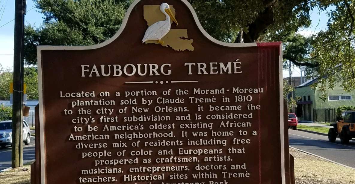 New Orleans: Tremé African American & Creole History Tour - Key things that make this Tremé tour worth your time