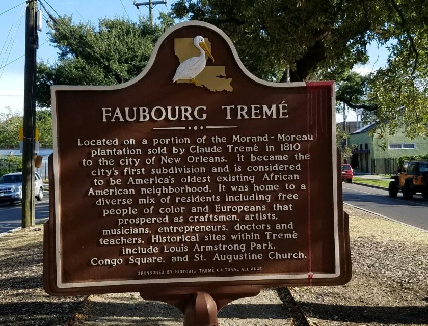 New Orleans: Tremé African American & Creole History Tour - Jazz birth stories: Morton, Picou, and Trombone Shorty