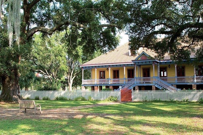Small-Group Laura and Whitney Plantation Tour from New Orleans - Evergreen Plantation: the quick oak-lined photo moment that refreshes the day