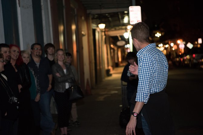 The Ghosts of New Orleans Tour - Where the tour starts: 809 Royal St near Jackson Square