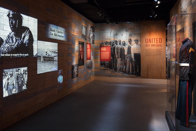 The National WWII Museum Admission Ticket New Orleans - US Freedom Pavilion: preserved machines and the heavier galleries