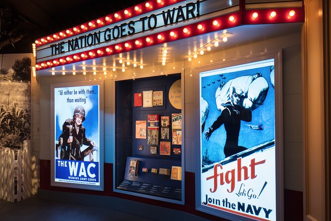 The National WWII Museum Campus Pass plus 4-D Film - The 4D show at Solomon Victory Theater: your timing plan